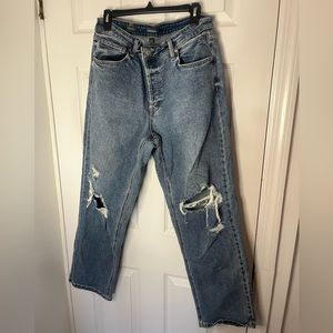 Wild fable (target) high rise distressed jeans